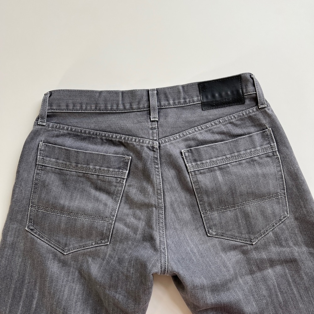 LEVIS DENIZEN 218 SLIM STRAIGHT Grey Denim Jeans - W32 L32 - Men’s - Picture 4 of 8